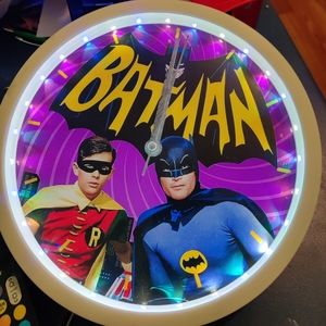 COPY - Retro Batman wall clock